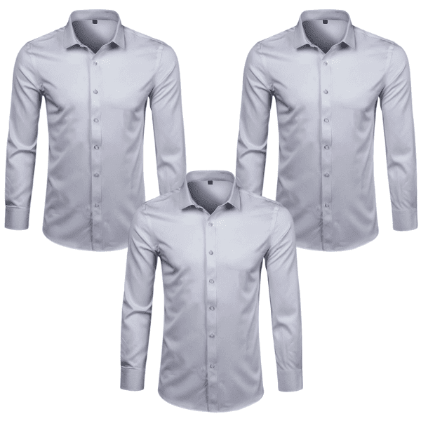 TechFlex Shirt – Buy 1 Get 3 Wrinkle-Free Dress Shirts