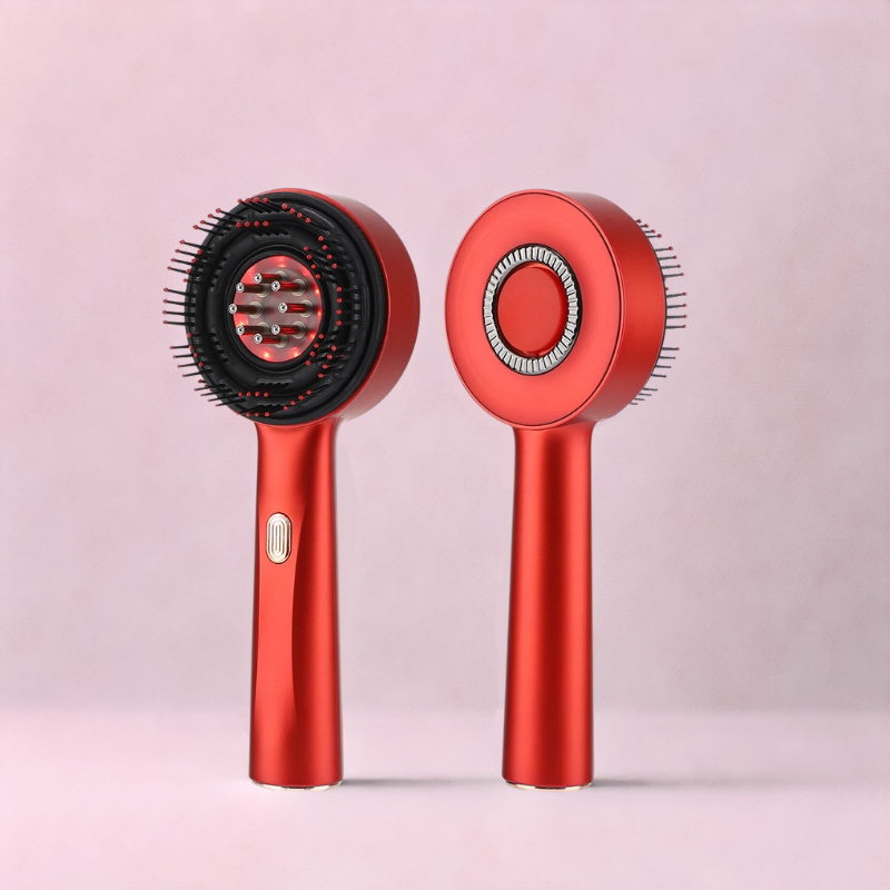 Hair Reboot™ – Red Light Therapy Brush + Free Strengthening Serum